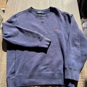 Polo Men's Navy Blue Sweater